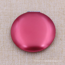 Cheapest Metal Aluminium Round Makeup/Compact/Pocket /Cosmetic Mirror with Custom Logo